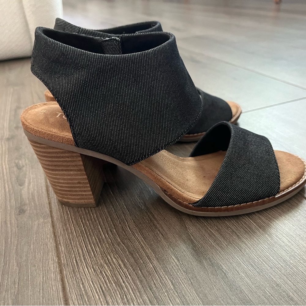 Toms Majorca Cutout Heel Sandals